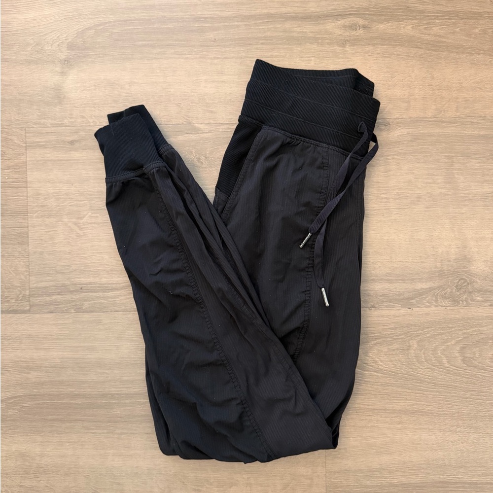 Lululemon Dance Studio Mid-Rise Jogger Pants, Black, Size 2